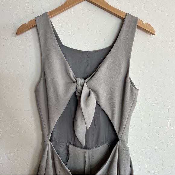 WILFRED x ARITZIA Ecoulement Wide Leg Jumpsuit Ashen Basalt Gray - Picture 9 of 11